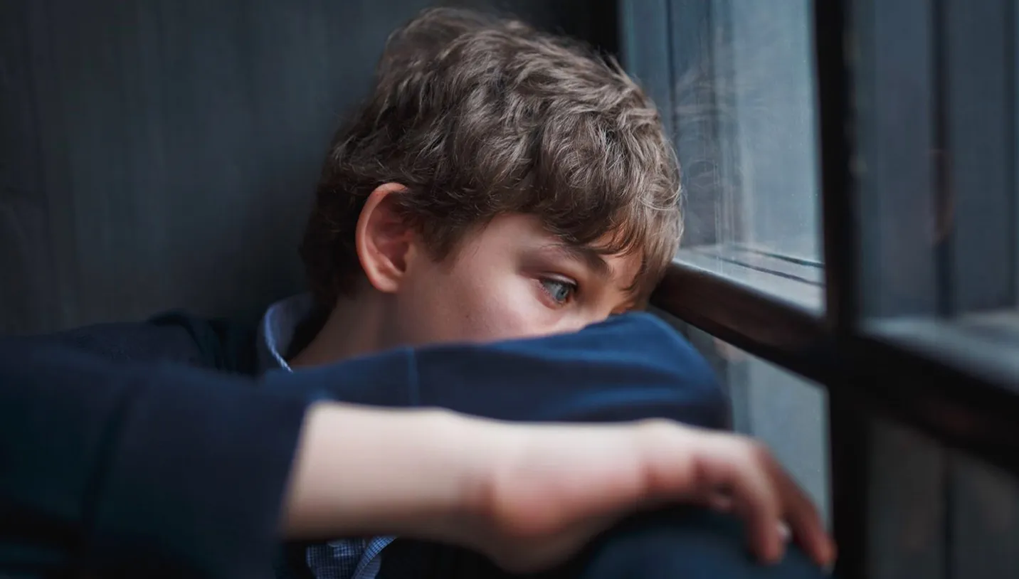 Struggling teenager